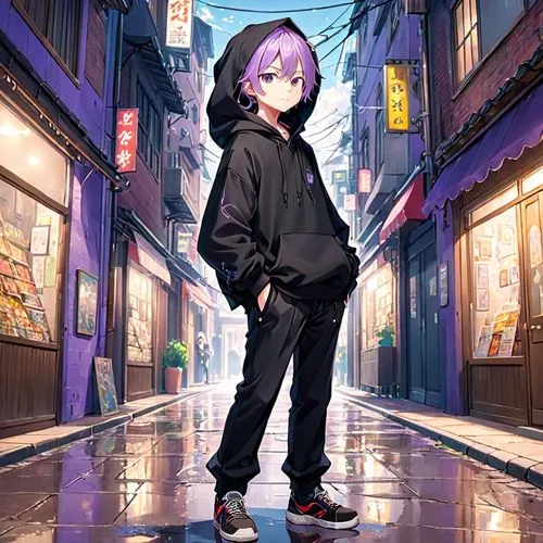 anime japanese clothing,yuki nagato sos brigade,piko,kado,uruburu,chaoyang,gangneoung,parka,harajuku,shinjuku,osaka,purple background,city trans,vocaloid,yukio,fuki,mado,portrait background,national parka,shibuya,Anime,Anime,Traditional