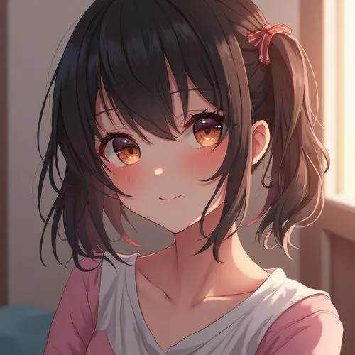 rin,smug,tenri,kururi,rie,orange eyes,Photography,General,Realistic