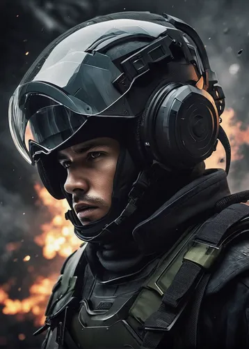 shepard,steel helmet,halo,cg artwork,spartan,pilot,swat,helmet,rook,fuze,raven rook,operator,mercenary,sci fiction illustration,fighter pilot,combat medic,vigil,face shield,soldier's helmet,drone operator,Photography,Artistic Photography,Artistic Photography 06