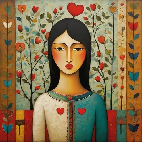 gholamhossein,behbehani,yuriev,rahimov,hosseinpour,jasinski,farrokhzad,colorful heart,bohemian art,boghossian,mostovoy,ismailova,abdullayeva,boualem,girl with tree,giorgini,painted hearts,inamorata,samedov,indian art,Art,Artistic Painting,Artistic Painting 29