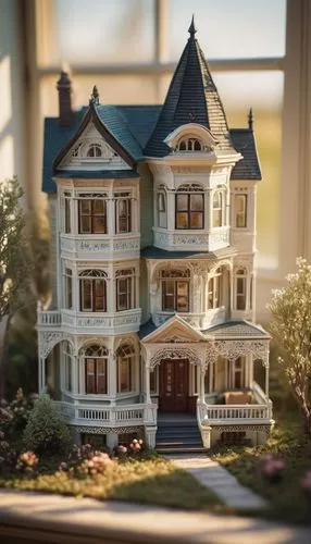 miniature house,model house,victorian,victorian house,old victorian,doll's house,dolls houses,doll house,dollhouses,victoriana,victorian style,miniaturist,two story house,diorama,tilt shift,bay window,the gingerbread house,dollhouse,victorians,little house,Photography,Fashion Photography,Fashion Photography 05