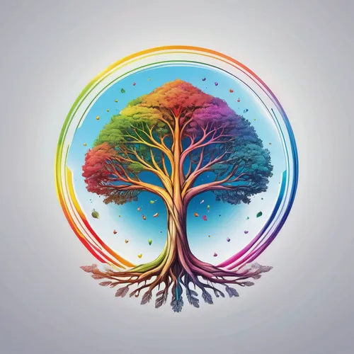 colorful tree of life,tree of life,earth chakra,flourishing tree,the branches of the tree,connectedness,bodhi tree,growth icon,mandala framework,mother earth,crown chakra,dharma wheel,heart chakra,root chakra,magic tree,tree thoughtless,watercolor tree,deciduous tree,celtic tree,naturopathy,Unique,Design,Logo Design