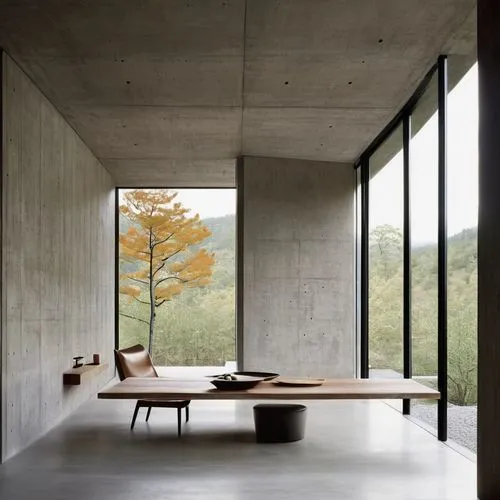 breuer,snohetta,zumthor,exposed concrete,concrete ceiling,minotti,Illustration,Black and White,Black and White 32