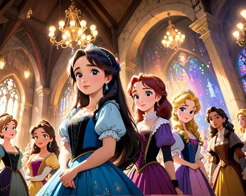 princesses,princess anna,disney,princess sofia,cinderella,fairytale characters,disney-land,disney land,snow white,the girl's face,celtic woman,fairy tale character,disneyland park,rapunzel,fairy tale icons,disney character,disney world,cinderella's castle,disney castle,tangled,Anime,Anime,Cartoon