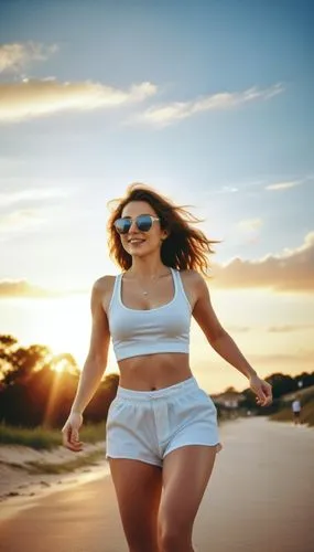 the woman in white shorts is walking on the beach,beach background,sclerotherapy,girl on the dune,liposuction,walk on the beach,sand seamless