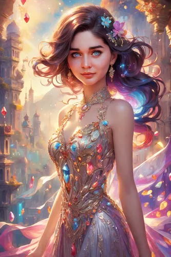 rosa 'the fairy,fantasy portrait,rosa ' the fairy,fairy queen,princess sofia,rosa ' amber cover,vanessa (butterfly),rapunzel,fairy tale character,cinderella,fantasy art,fae,fairy galaxy,faerie,fantasy picture,flower fairy,eglantine,faery,little girl fairy,fairy,Digital Art,3D