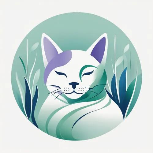 cat vector,growth icon,cat on a blue background,dribbble icon,capricorn kitz,airbnb icon,flat blogger icon,lab mouse icon,felidae,vector illustration,dribbble,biosamples icon,mow,store icon,tumblr icon,wordpress icon,pet portrait,chinese pastoral cat,japanese bobtail,teal digital background,Unique,Design,Logo Design