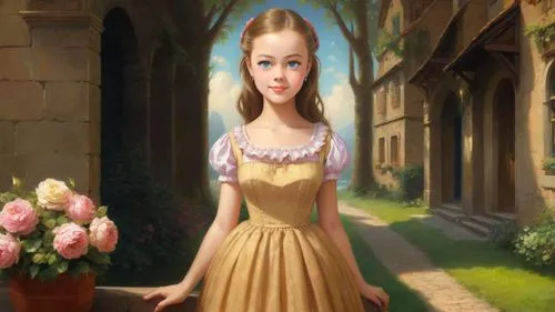 rapunzel,eilonwy,margaery,nessarose,fairy tale character,belle,margairaz,princess anna,fantasy picture,leighton,nelisse,ellinor,duchesse,dorthy,noblewoman,dirndl,fantasy portrait,girl in a long dress,pevensie,innkeeper