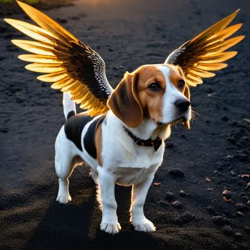 dog angel,angel wings,beagle,angel wing,angelito,greer the angel,Photography,General,Fantasy