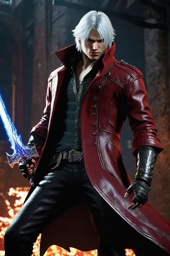 nero,clone jesionolistny,kado,blade,male character,ken,cosplay image,count,yukio,howl,ren,dean razorback,male elf,assassin,red saber,jedi,imperial coat,high volt,swordsman,power icon,Illustration,American Style,American Style 11