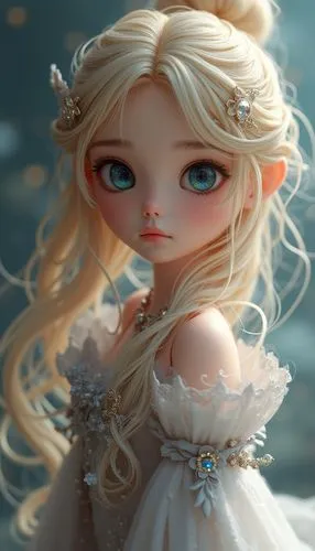 peignoir,galadriel,female doll,little girl fairy,doll's facial features,handmade doll,Photography,General,Fantasy