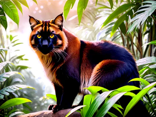 felidae,caracal,abyssinians,tigerstar,abyssinian,abyssinica,king of the jungle,riverclan,sumatrana,brambleclaw,abyssinian cat,wild cat,jaguarundi,firestar,panthera,fossa,thunderclan,madagascan,belize zoo,great puma,Art,Artistic Painting,Artistic Painting 43