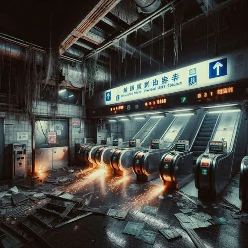 subway station,korea subway,shinjuku,south korea subway,laundromat,metro,fallout,industries,underground,fallout4,abandoned train station,cyberpunk,metro station,kowloon,industrial,kowloon city,refinery,tokyo,scifi,dystopian