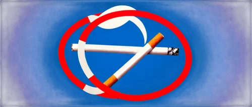 No smoking sign, modern wallpaper, blue background, white bold font, red forbidden symbol, simple texture, matte finish, flat composition, soft focus, ambient lighting.,smoking ban,antitobacco,no smok