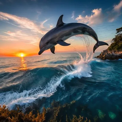 dolphin background,dolphins in water,dolphin swimming,dolphin,dolphins,oceanic dolphins,Illustration,Realistic Fantasy,Realistic Fantasy 02