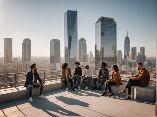 songdo,skydeck,yeouido,skypark,the observation deck,skyscapers,observation deck,men sitting,towergroup,pangyo,capcities,top of the rock,oscorp,haeundae,citicorp,difc,salarymen,seven citizens of the country,hudson yards,yongsan,Illustration,Paper based,Paper Based 04