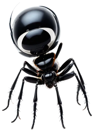 ant, clip-art, black and white, tiny, shiny exoskeleton, thin legs, antennae, mandibles, compound eyes, glossy body, metallic sheen, low-angle shot, dramatic lighting, high contrast, bold lines, geome