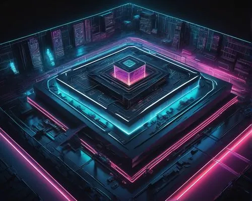 Futuristic 2G architecture diagram, minimalist, modern, sleek lines, metallic materials, neon lights, glowing circuits, holographic displays, angular shapes, reflective surfaces, subtle gradient effec