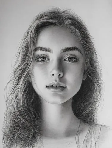 pencil drawings,pencil drawing,charcoal pencil,pencil art,charcoal drawing,girl portrait,Illustration,Black and White,Black and White 35