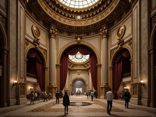 sapienza,theed,entrance hall,hall of the fallen,pantheon,neoclassical,capitol,archly,3d rendering,cochere,ballroom,renderings,skyfall,louvre museum,musée d'orsay,corridors,hallway,louvre,neoclassicism,enfilade