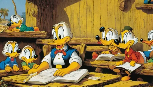 donald duck,donald,fry ducks,children studying,wild ducks,ducks,walt disney,hans christian andersen,popeye village,duck meet,duck females,disneyland park,the pied piper of hamelin,euro disney,children's background,mallards,orchestra,the duck,portapalillos,pilgrims,Illustration,Retro,Retro 18