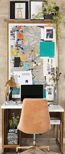 cork board,gold foil corner,writing desk,mid century modern,memo board,modern decor,background scrapbook,cork wall,contemporary decor,interior decor,pinboard,secretary desk,pin board,sideboard,mid century,office desk,blur office background,wall decor,interior design,shabby-chic,Unique,Paper Cuts,Paper Cuts 06