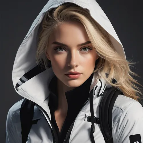 puma,windbreaker,parka,north face,hoodie,jacket,adidas,white coat,fashion vector,tracksuit,rain suit,sportswear,national parka,female model,bomber,model beauty,retouching,blonde woman,polar fleece,cool blonde,Art,Artistic Painting,Artistic Painting 24