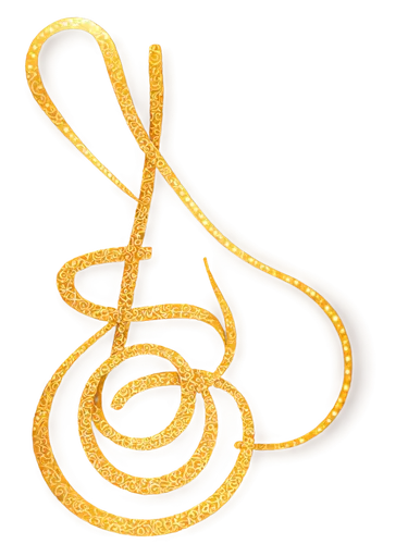 treble clef,abstract gold embossed,gold ribbon,music note,clefs,musical note,gold trumpet,music note frame,music notes,lyre,letter chain,goldwork,musical notes,harp strings,gold paint stroke,gold foil shapes,goldwire,music note paper,goldkette,constellation lyre,Illustration,Paper based,Paper Based 06