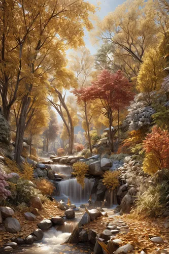 autumn landscape,fall landscape,autumn scenery,autumn background,robert duncanson,autumn idyll,autumn forest,brook landscape,mountain stream,forest landscape,fantasy landscape,autumn day,the autumn,landscape background,autumn in the park,autumn mountains,autumn park,one autumn afternoon,in the autumn,fall foliage