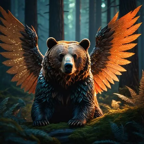 bear guardian,nordic bear,bearlike,pellucidar,bear,gruffalo,Photography,General,Fantasy