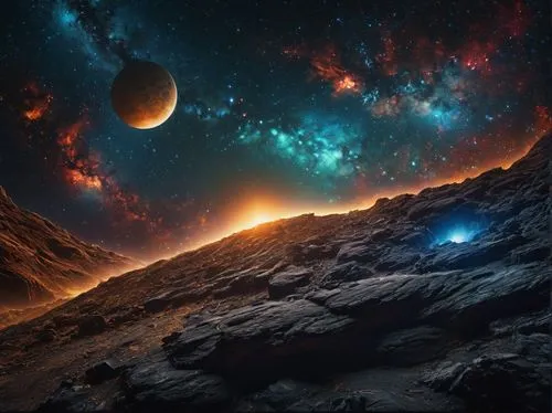 alien planet,space art,alien world,exoplanet,lunar landscape,exoplanets,Photography,General,Fantasy