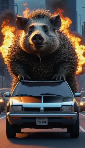 rocket raccoon,turbo,badger,rocket,firebrat,panda,sonic the hedgehog,hedgehog,raccoon,free fire,renegade,scrapek,raccoons,szymbark,kung fu,fire background,guardians of the galaxy,hog xiu,saganaki,2022,Illustration,Realistic Fantasy,Realistic Fantasy 07