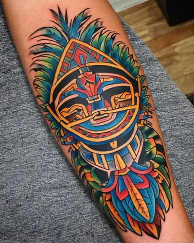 aztec gull,aztec,forearm,tribal,colorful spiral,mandala,on the arm,peacock eye,sugar skull,tribal bull,painted turtle,first nation,american indian,indigenous,shamanic,turtle ship,polynesian,native,pachamama,mandala design,Unique,Pixel,Pixel 05