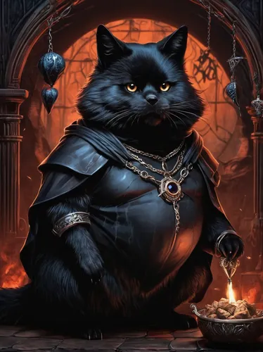 cat warrior,dwarf cookin,cat,napoleon cat,cauldron,chartreux,capricorn kitz,tea party cat,pet black,the cat,cat image,black cat,löwchen,cat european,jiji the cat,fantasy portrait,dodge warlock,twitch icon,the cat and the,non fungible token,Conceptual Art,Fantasy,Fantasy 34