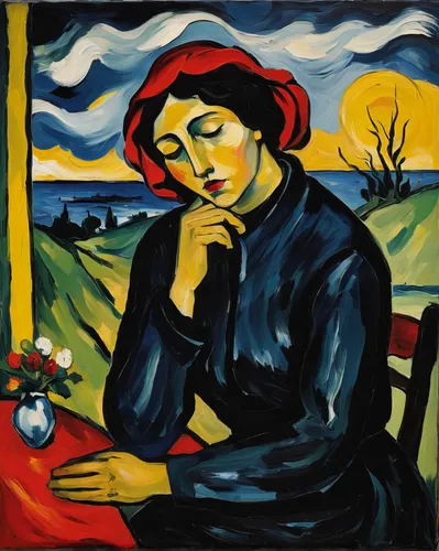 woman eating apple,woman sitting,woman at cafe,woman drinking coffee,woman with ice-cream,woman holding pie,praying woman,woman playing,woman holding a smartphone,girl with bread-and-butter,girl picking apples,woman praying,woman in the car,girl with cloth,depressed woman,woman on bed,girl in the garden,girl at the computer,picasso,women at cafe,Art,Artistic Painting,Artistic Painting 37