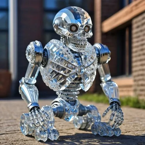 endoskeleton,metal figure,vintage skeleton,skeletal,skeleltt,aluminum,glass yard ornament,scrap sculpture,3d figure,terminator,minibot,exoskeleton,steel man,skeleton,bot,human skeleton,day of the dead skeleton,tin,c-3po,metal toys