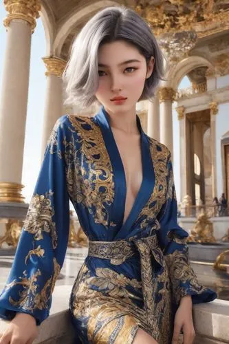 ao dai,azerbaijan azn,gentiana,hallia venezia,elegant,realdoll,bolero jacket,oriental princess,alhambra,elegance,eurasian,female doll,dress doll,sofia,fashion doll,fabulous,blue dress,pantsuit,kim,designer dolls,Photography,Realistic