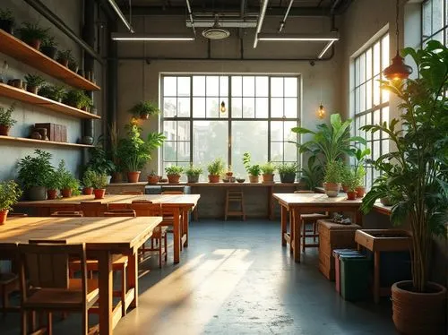 indoor,houseplants,house plants,loft,teahouse,the coffee shop,coffee shop,lunchroom,potted plants,morning light,zakka,teashop,study room,nurseries,working space,breakfast room,indoors,hanging plants,cafe,taproom,Photography,General,Realistic