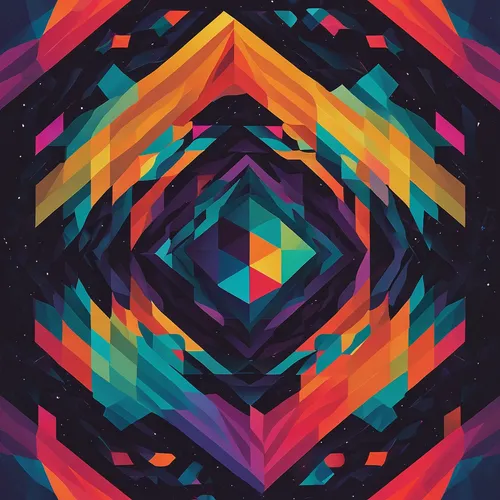 Alter the image's color scheme dramatically,kaleidoscope art,kaleidoscope,kaleidoscopic,triangles background,geometric,abstract retro,geometric pattern,zigzag background,abstract design,mandala backgr