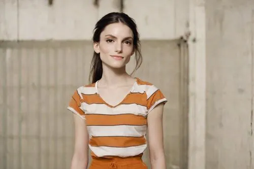 horizontal stripes,clove,wooden mannequin,women fashion,doll dress,women clothes,women's clothing,wooden doll,vintage dress,pin stripe,menswear for women,clove-clove,striped background,dress doll,brown fabric,orange,fashion doll,french silk,one-piece garment,country dress