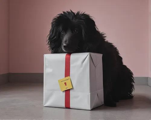 Write a suspenseful story about Berta V￡zquez finding a mysterious package,flat-coated retriever,black russian terrier,pont-audemer spaniel,gift wrapping,catalan sheepdog,pet vitamins & supplements,sp