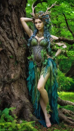 dryad,faerie,faery,fae,faun,fairy peacock,fairy queen,ballerina in the woods,fairy forest,elven forest,celtic queen,fairy,mother earth,garden fairy,rusalka,fairies aloft,the enchantress,elven,enchanted forest,tilia,Illustration,Japanese style,Japanese Style 18