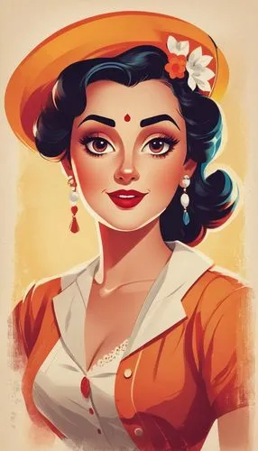 retro women,retro girl,retro pin up girl,retro woman,vintage girl,vidya,Illustration,Vector,Vector 01