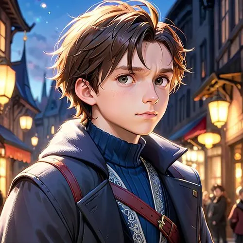 cg artwork,hamelin,violet evergarden,male elf,male character,fairy tale character,merlin,leo,william,newt,victor,main character,fantasy portrait,city ​​portrait,edit icon,alexander,potter,fairy tale icons,disney character,ren,Anime,Anime,Cartoon