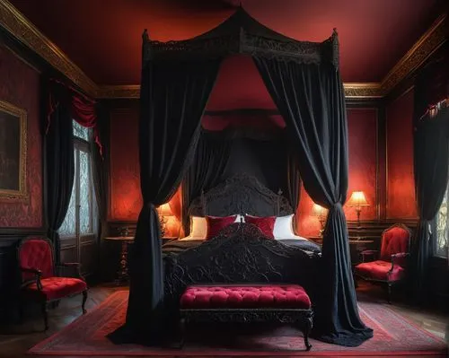 bedchamber,victorian room,four poster,chambre,ornate room,wade rooms,chateau margaux,great room,sleeping room,danish room,blickling,victorian style,lanesborough,bedrooms,sumptuous,inglenook,blue room,bedroom,russborough,highclere castle,Illustration,Realistic Fantasy,Realistic Fantasy 27