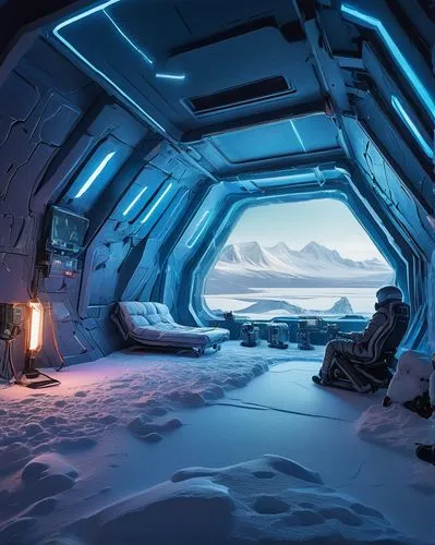 ice cave,futuristic landscape,ice planet,tunheim,spaceship interior,cosmodrome,snow shelter,blue caves,extrasolar,igloo,igloos,snowhotel,jotunheim,sky space concept,arktika,cold room,subglacial,blue cave,the blue caves,farpoint,Art,Artistic Painting,Artistic Painting 50