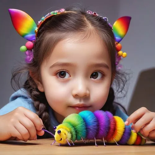 rainbow rabbit,rainbow unicorn,rainbow butterflies,unicorn crown,rainbow color balloons,rainbow colors,Photography,General,Natural