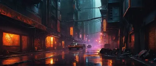 alleyway,alley,narrow street,cyberpunk,the street,blind alley,shanghai,street canyon,world digital painting,cityscape,shinjuku,old linden alley,rescue alley,street scene,kowloon city,kowloon,rainy,night scene,evening atmosphere,slum,Photography,Fashion Photography,Fashion Photography 12