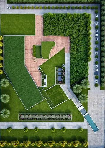 private estate,landscaped,paved square,garden elevation,modern house,suburban,suburbia,helipad,residential house,country estate,luxury home,japanese zen garden,large home,golf lawn,terraces,bendemeer 