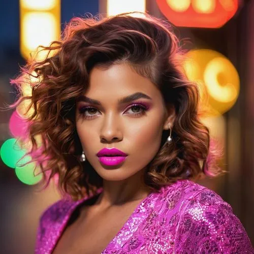 kouroussa,freema,pink beauty,neon makeup,bright pink,cassie,daya,brittanie,tyra,pink background,mahdawi,ester williams-hollywood,yildiray,airbrushed,jourdan,beautiful woman,maybelline,teairra,mahalia,jurnee,Photography,General,Commercial